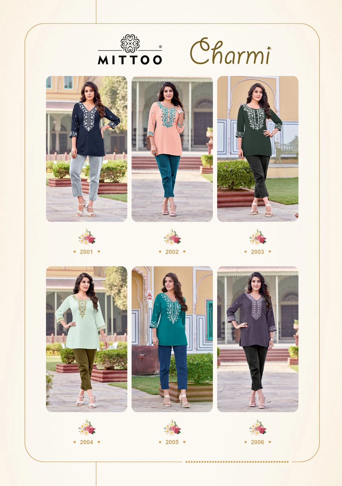 Mittoo Charmi Heavy Rayon Wholesale Fancy Kurtis Catalog — Wholesale Kurtis, Mittoo wholesale from Surat — view 7